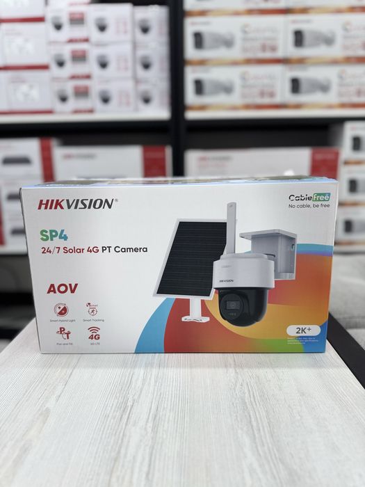 Kamera 4G simkartali quyosh panelli hikvision