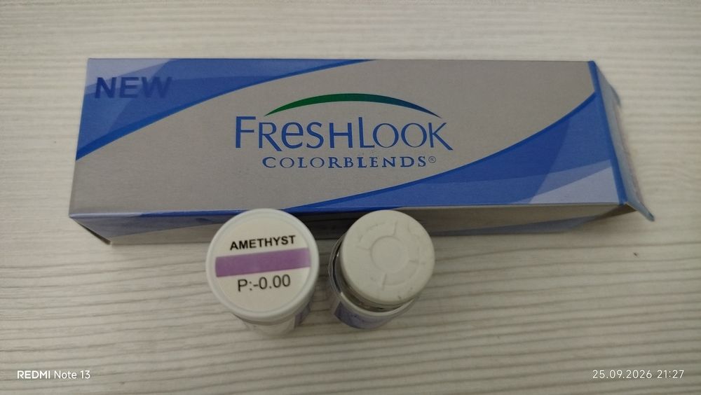 Продам цветные контактные линзы FreshLook

ColorBlends