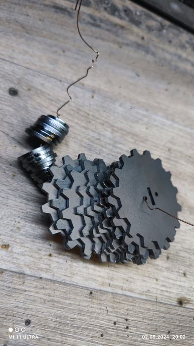 Набор шестерёнок для мангала