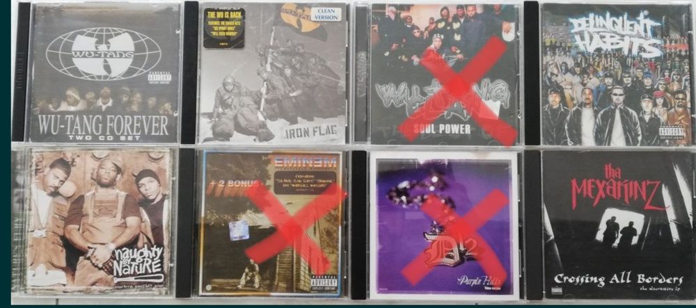 Wu-Tang, Delinquent Habits si alte cd-uri hip-hop de peste hotare pt c
