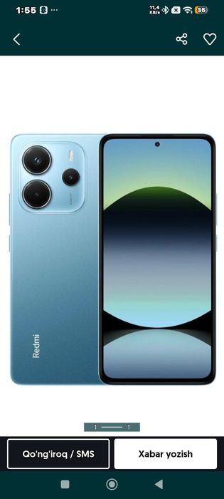 Redmi note 14 imeka oʻtmagan