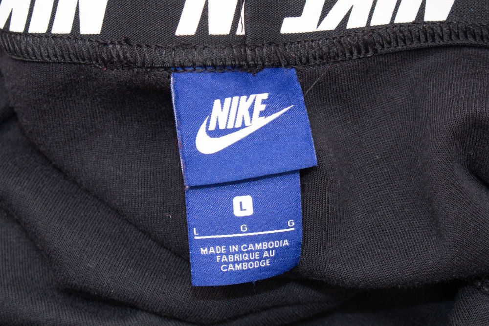 Nike оригинален дамски спортен панталон черен долница L