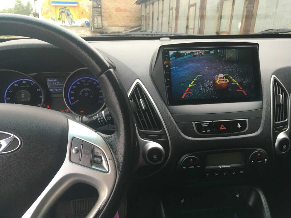 Navigatie Android Hyundai IX 35 / Tucson -QLed CarPlay DSP