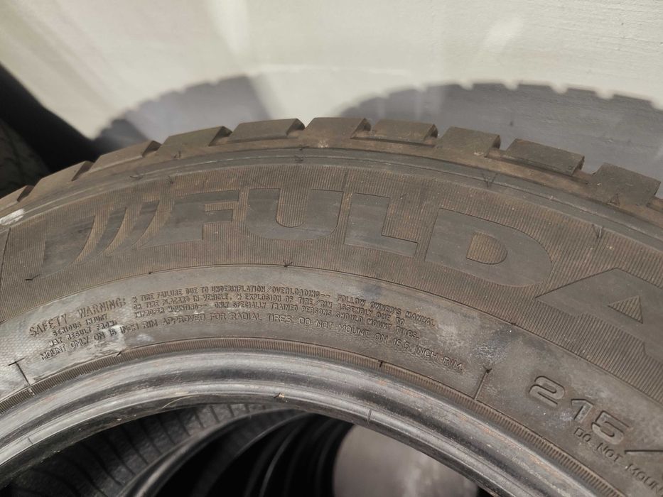4бр.зимни гуми 215/65/16C Fulda