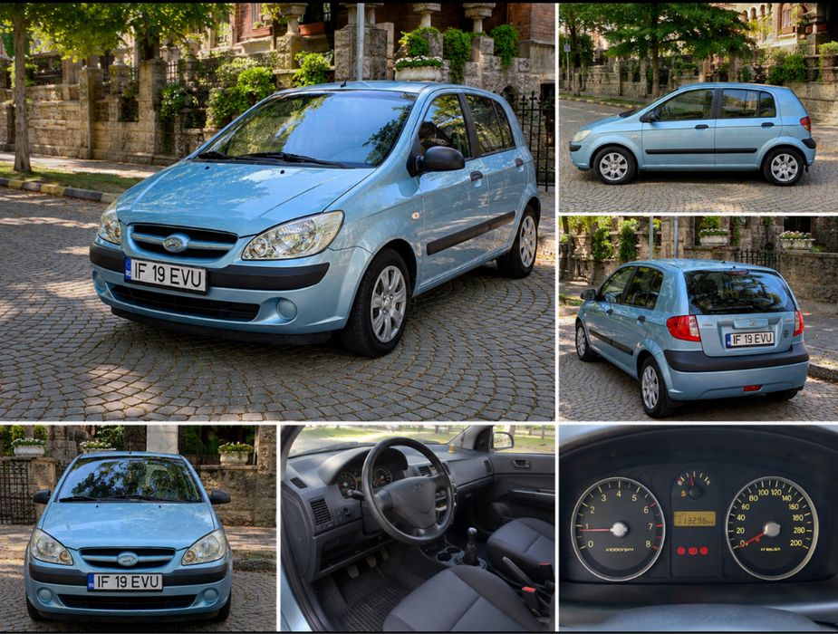 —Hyundai Getz  1100 Cm 68 cp   113.000 km AC ABS—5 % Benzina ( București )
