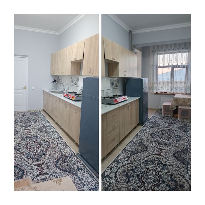 Оқамурда 3 хонали янги, подключ квартира, шаҳаргача 6 дақиқа