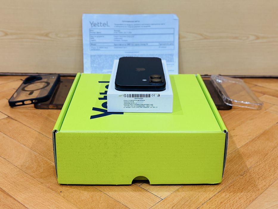 Iphone 16 256GB/Black’series/ГАРАНЦИЯ 23м/като НОВ