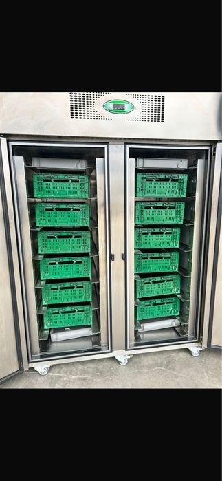 Frigider profesional dublu.