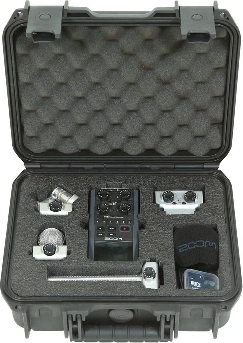 SKB iSeries 1209-4 Case for Zoom H6 Broadcast Recorde kit