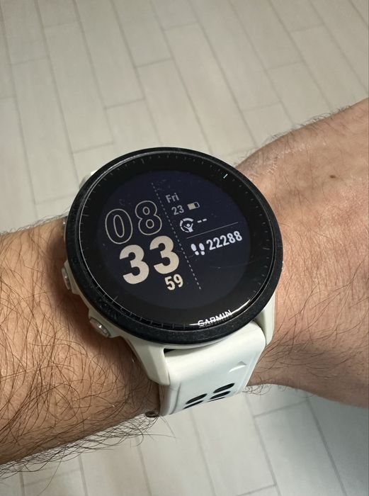 Garmin forerunner 955 white