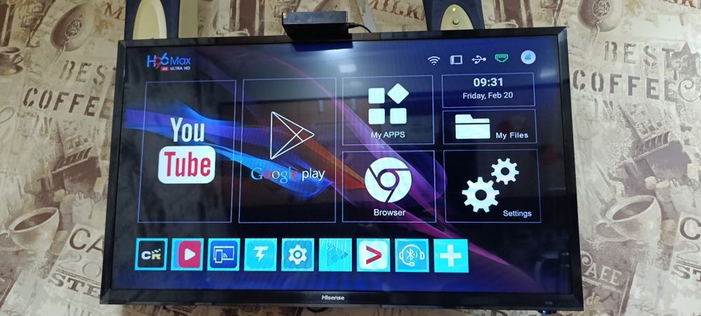 Телевизор Hisense 32" без смарт ТВ