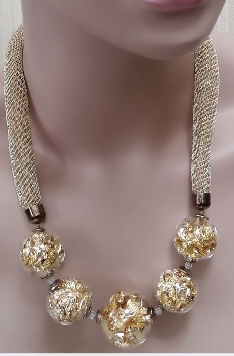 Колье из муранского стекла