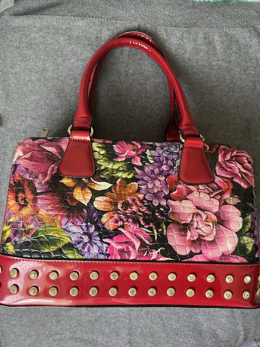 Сумка женская красная