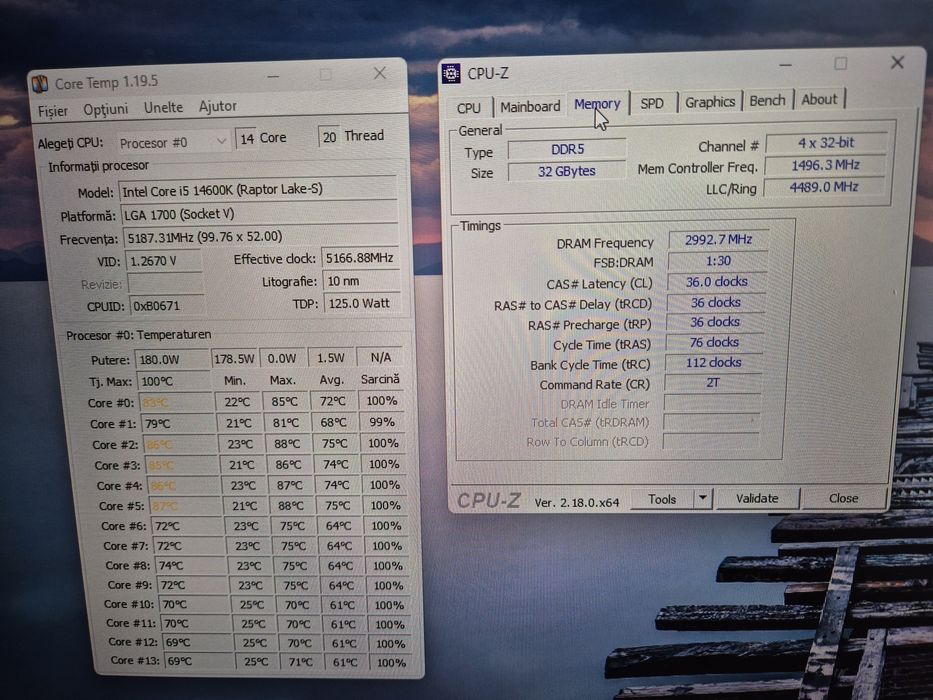 Sistem I5 14600k fara placa video