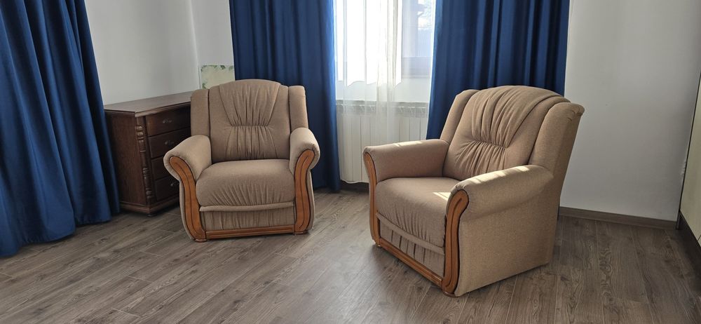 Set Canapea extebsibila + 2 fotolii