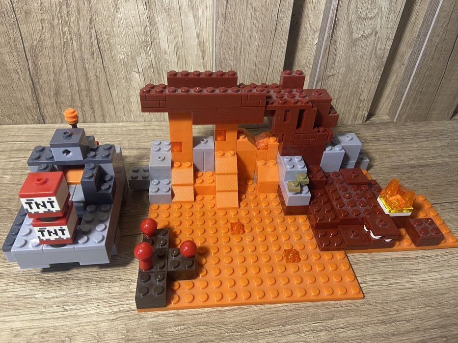 Лего Майнкрафт+фигурка в подарок
