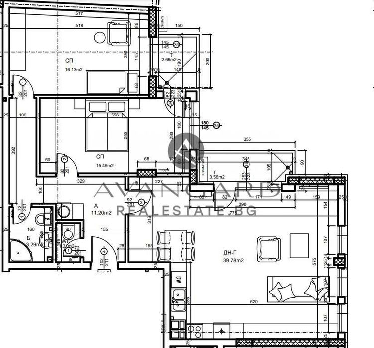 Продава се Тристаен апартамент в Пловдив, Център - 125 кв.м за 1324 €/кв.м - Снимка #3