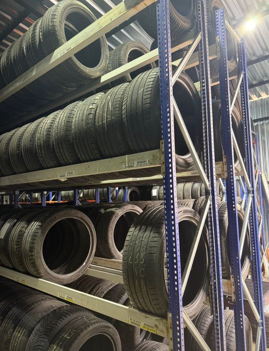 Rafturi metalice pentru anvelope