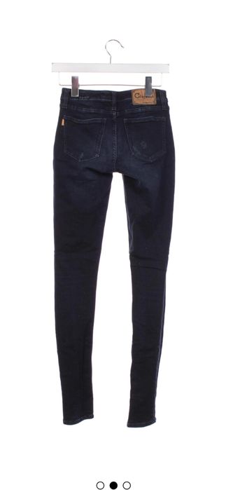 Черни дамски дънки