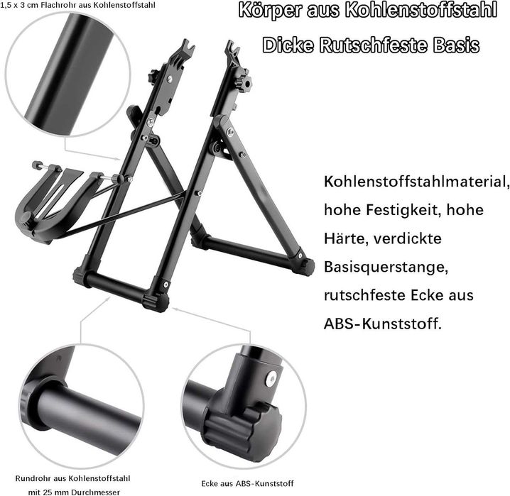 Suport pentru roată bicicletă întreținere reparatii biciclete pliabil