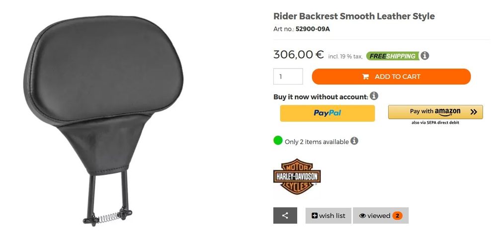 Spatar Harley Davidson