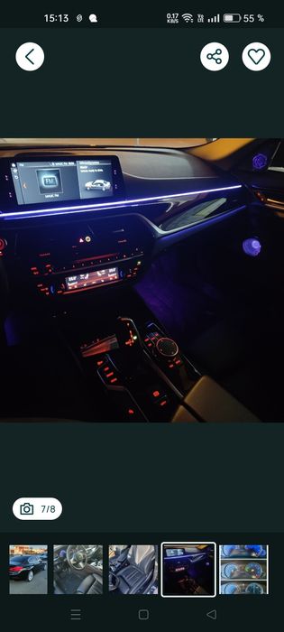 BMW 520d G30 2017 Automată • Navi Mare • Piele Încălzită • Bord Digita