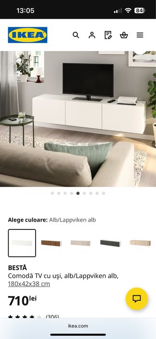 Comoda  IKEA 1,8 m lungime