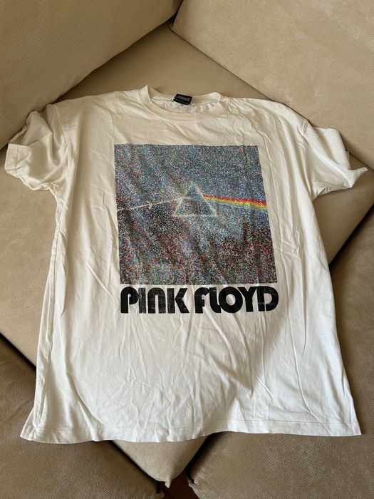 Бяла тениска на Pink Floyd