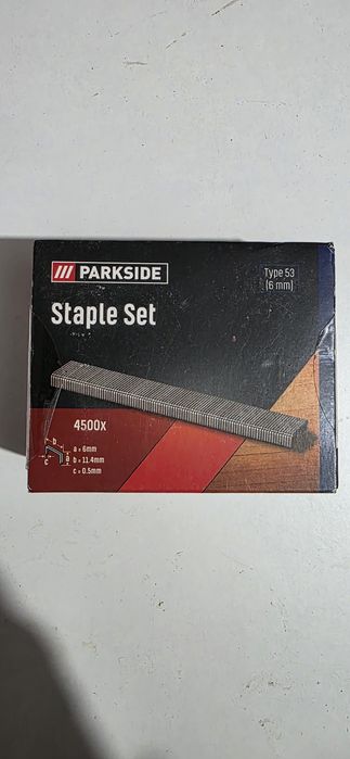 Capse si cuie metalice pentru pistol capse, apiterie