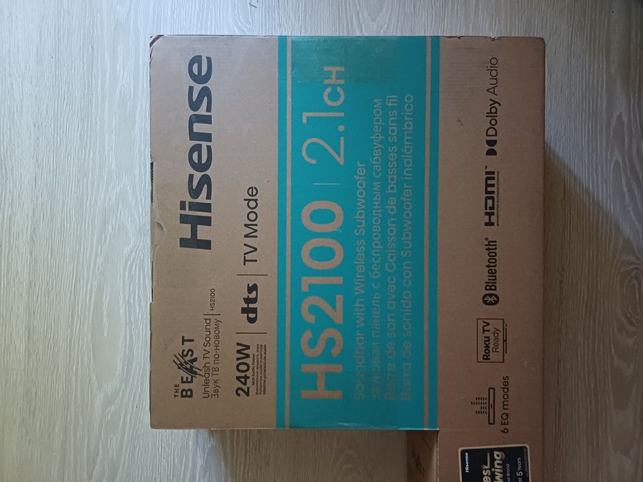 Sound bar Hisense 2100