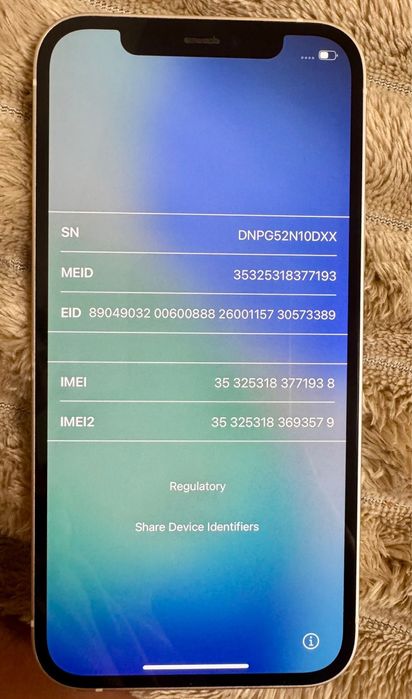 Vand iphone 12 in stare perfecta de functionare