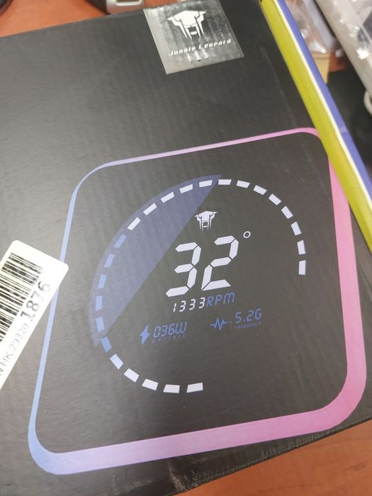 Cooler cpu multisocket cu afisaj temperatura nou la cutie 360 black rg