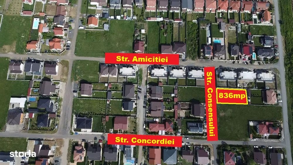 836mp TEREN MOSNITA - Toate Utilitatile - Locatie TOP