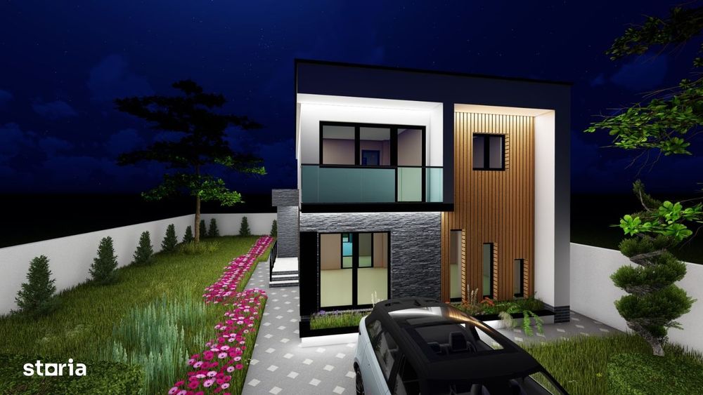 Casă nouă P+1 Sat Costi, 160 mp utili 480 mp teren Finisaje la alegere