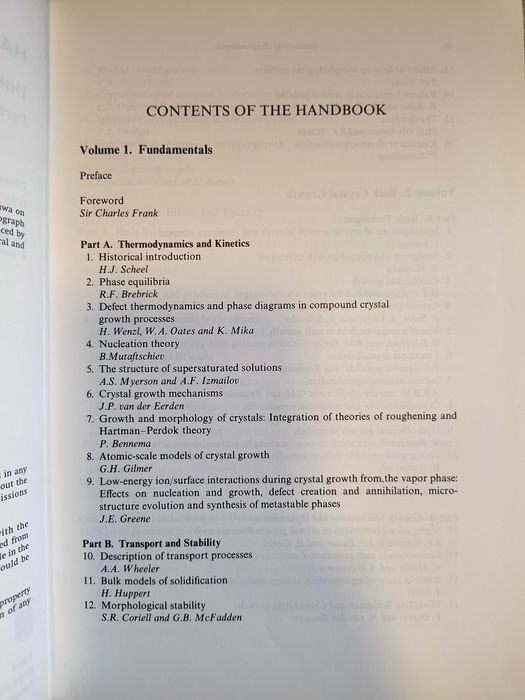 Cărți de specialitate- cristalografie. Creșterea cristalelor. Crystal