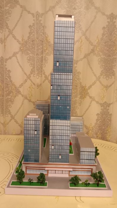 Макет АбуДаби Плаза