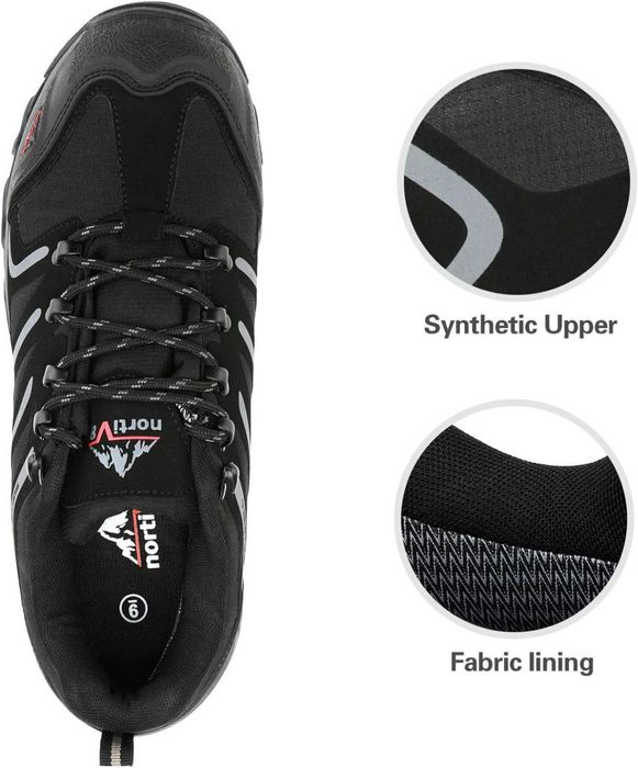 Nortiv 8 Men's Waterproof Mid Hiking Shoes (USA) - кроссовки мембраные
