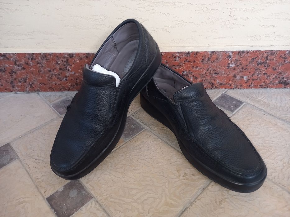 Мужские макасимы кожанные