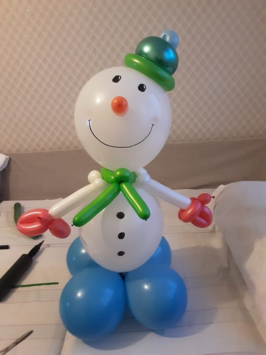 Из шаров - ромашки , розы , букеты ,