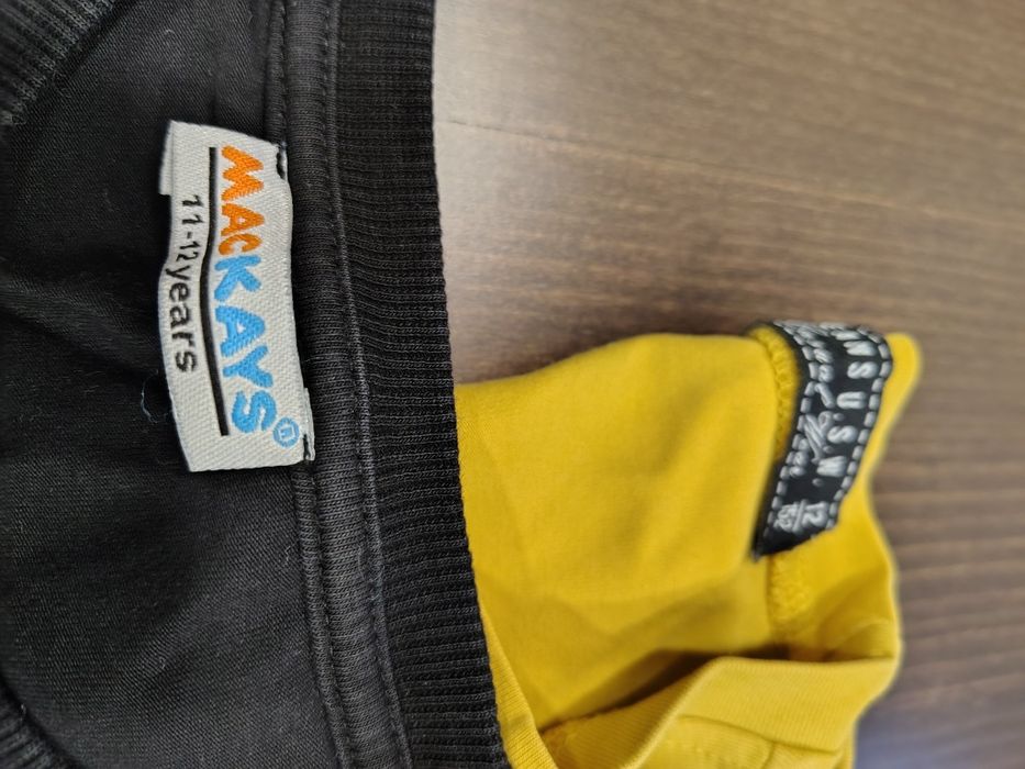 4 блузи и долнище с цип черно