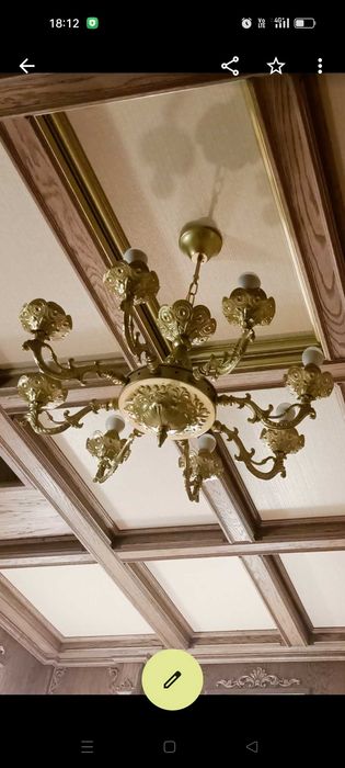 Lustra candelabru stil baroc