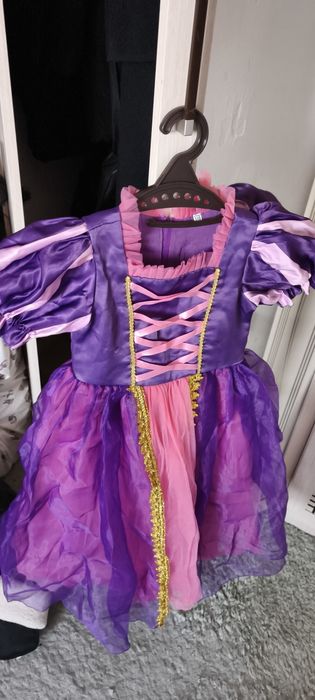 Платье рапунцель детское