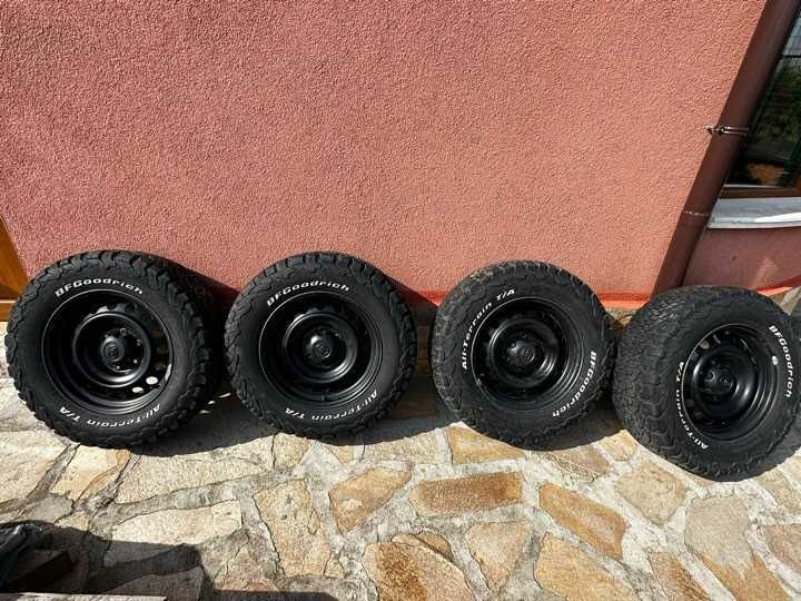 Гуми BF GOODRICH с джанти Toyota 265/65/17
