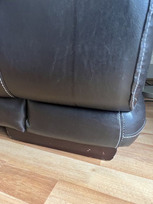 Set fotolii partial piele