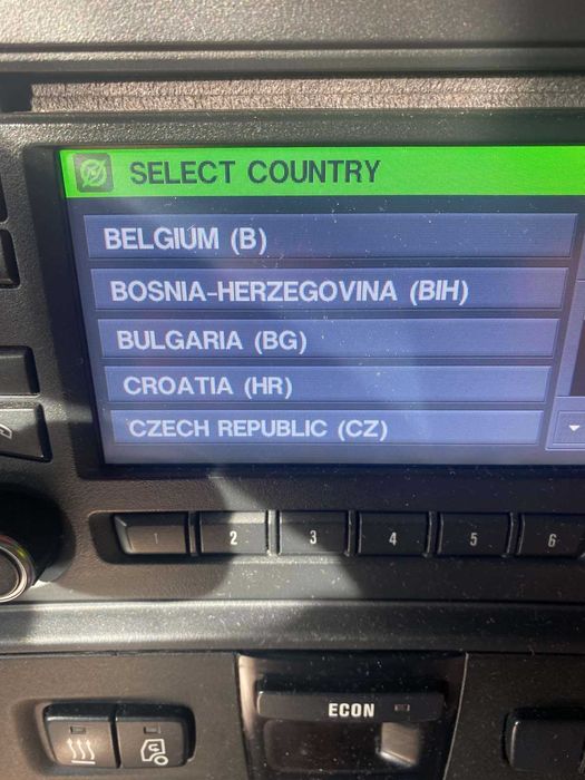 2020 микро СД Карта за навигация камиони Скания SCANIA MAN DAF SD card