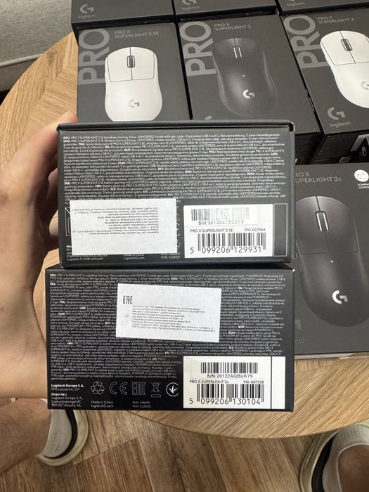 Игровые мыши Logitech
