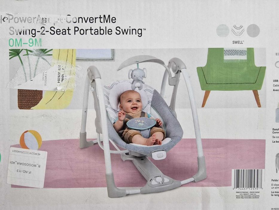 Leagan bebelusi portabil Ingenuity Swing 2
