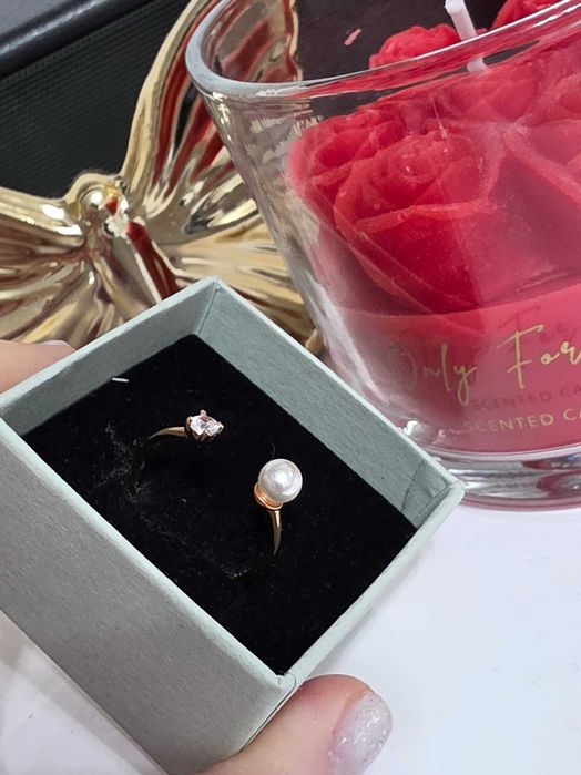 Inel argint cu Perla