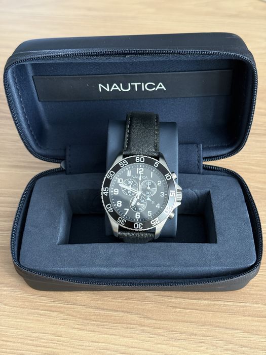 Ceas bărbătesc Nautica NAI15505G / Multifuncțional / Cutie originală + acte