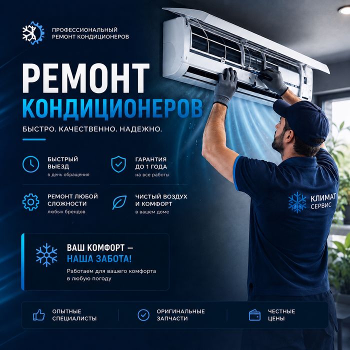 Ремонт кондиционеров